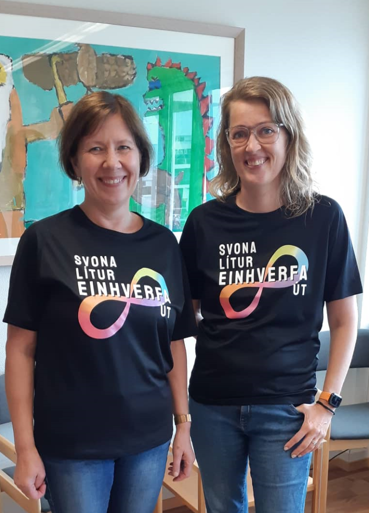 Hvatningarstöð Einhverfusamtakanna í Reykjavíkurmaraþoni