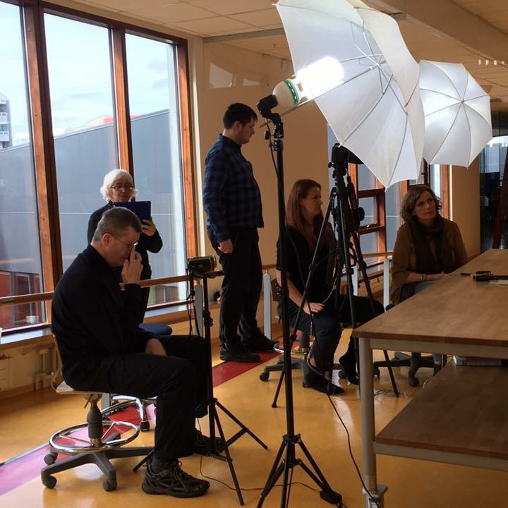 Frá upptökum í Sjálandsskóla