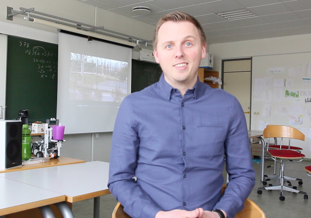 Árni Stefán, kennari í Öldutúnsskóla