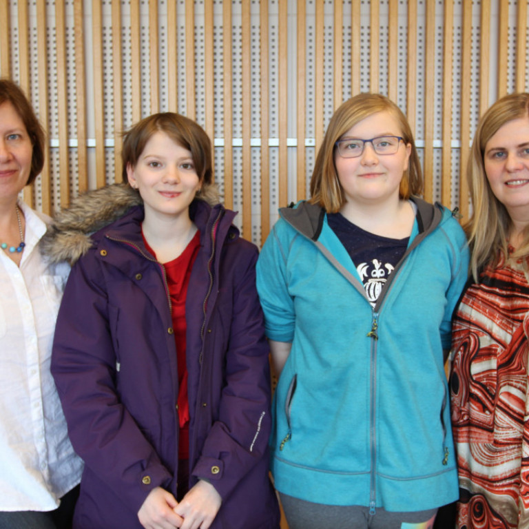 Sigrún, Diljá Rögn, Sigríður Tinna og Þóra