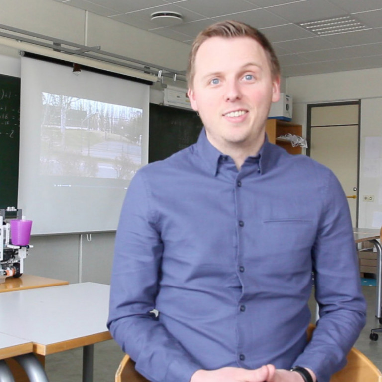 Árni Stefán, kennari í Öldutúnsskóla