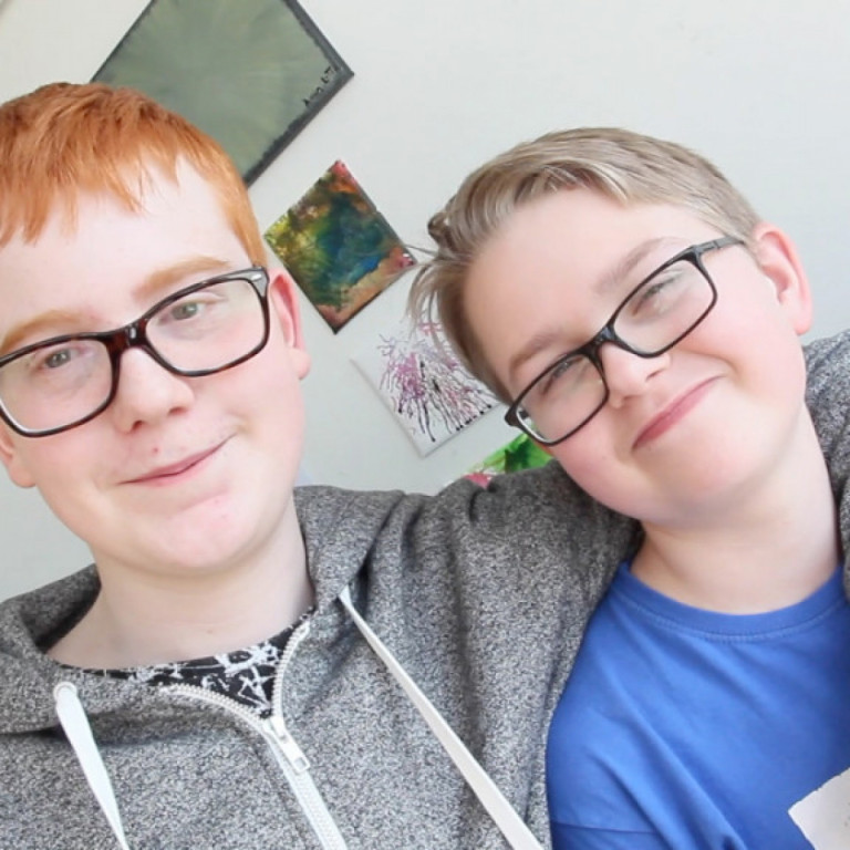 Jakob Vífill og vinur hans