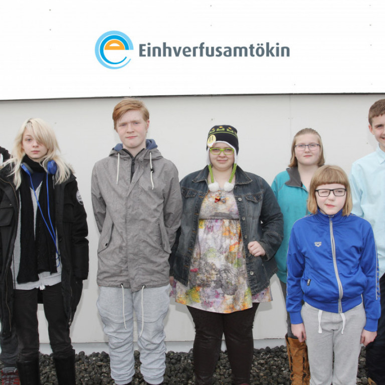 Unglingahópur fræðsluátaks