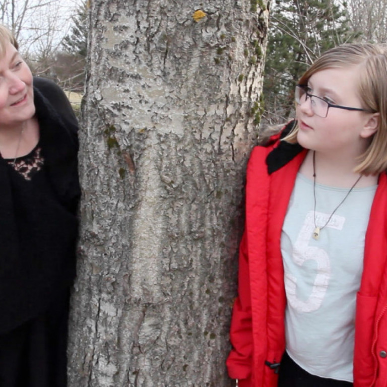 Harpa og Sigríður Tinna