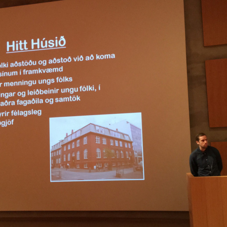 Hitt húsið - Gylfi Sigurðsson verkefnastjóri  og Guðrún Erla Hilmarsdóttir þroskaþjálfi