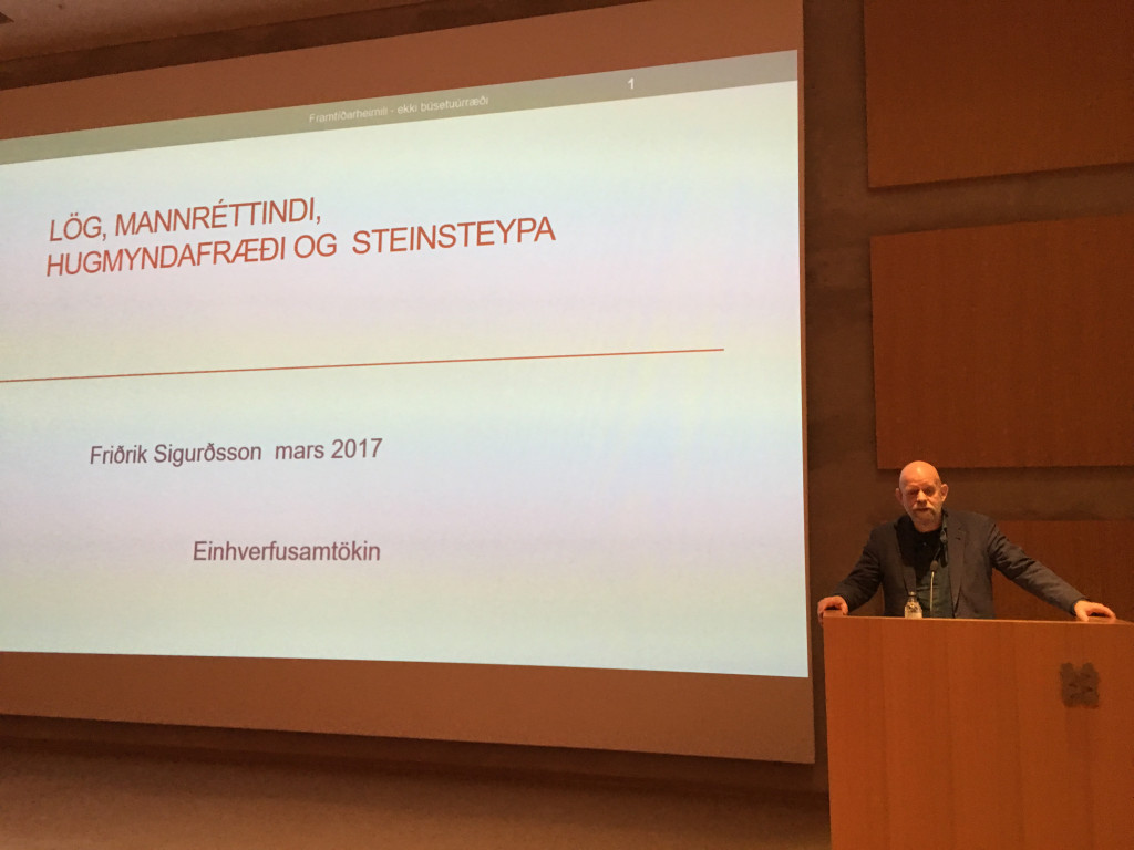 Friðrik Sigurðsson verkefnastjóri hjá Landssamtökunum Þroskahjálp.