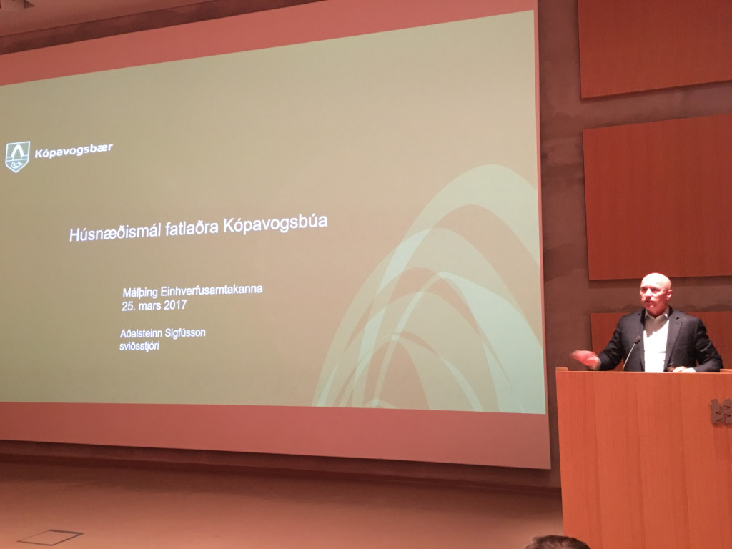 Aðalsteinn Sigfússon sviðsstjóri velferðarsviðs Kópavogs.