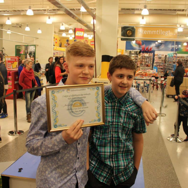 Alexander Birgir Björnsson og Brynjar Karl Birgisson