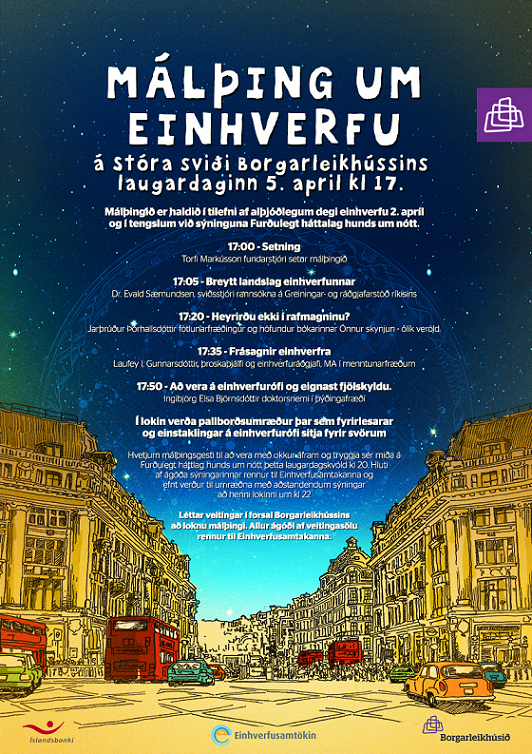 MÁLÞING UM EINHVERFU 5. APRÍL