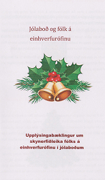 Bæklingur - Jólaboð og fólk á einhverfurófinu