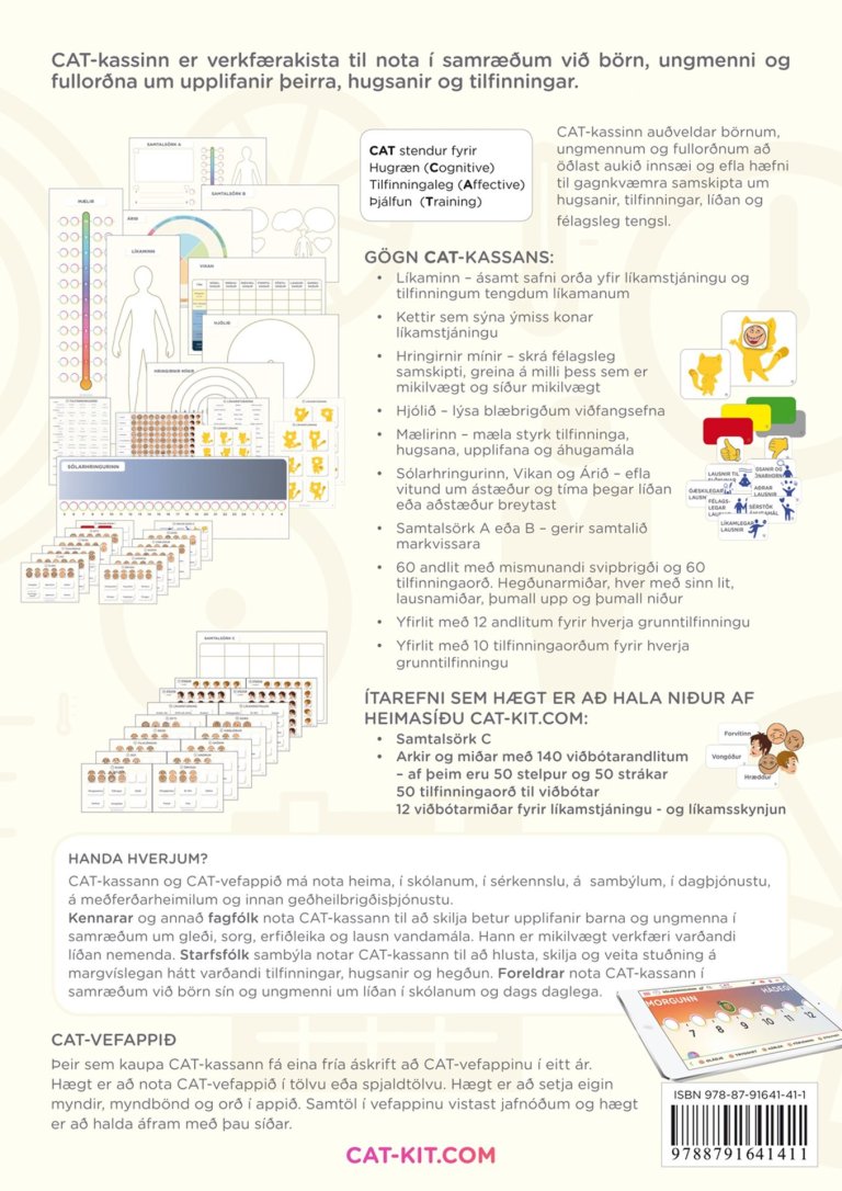 ÁS Einhverfuráðgjöf augýsir námskeið: CAT-kassann og CAT-vefappið
