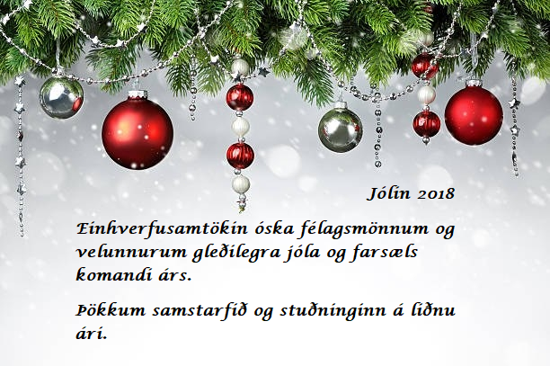 Jólakveðja frá Einhverfusamtökunum