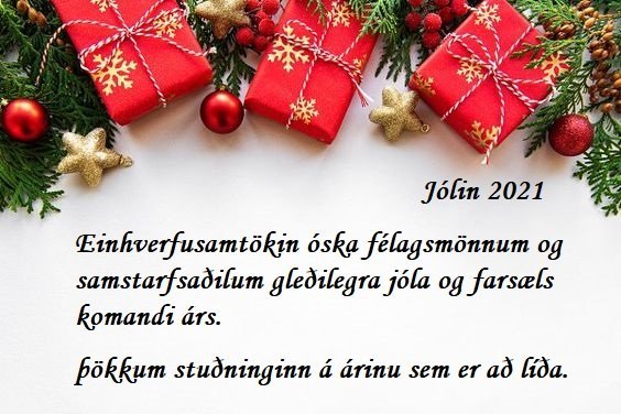Jólakveðja frá Einhverfusamtökunum