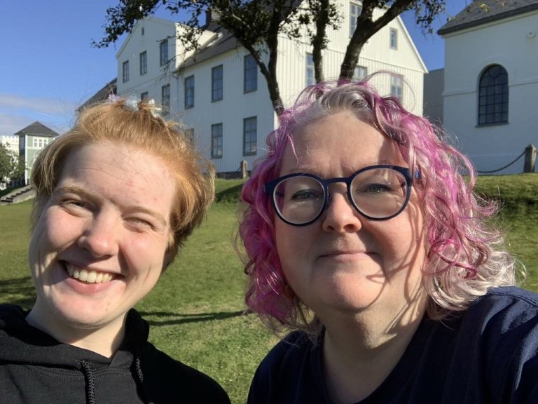 Sigrún Ósk og Margrét Oddný