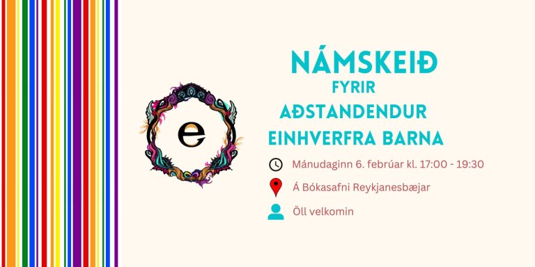 Námskeið í Reykjanesbæ fyrir aðstandendur einhverfra barna