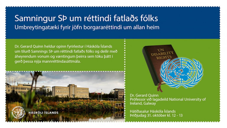 Samningur SÞ um réttindi fatlaðs fólks. Umbreytingatæki fyrir jöfn borgararéttindi um allan heim